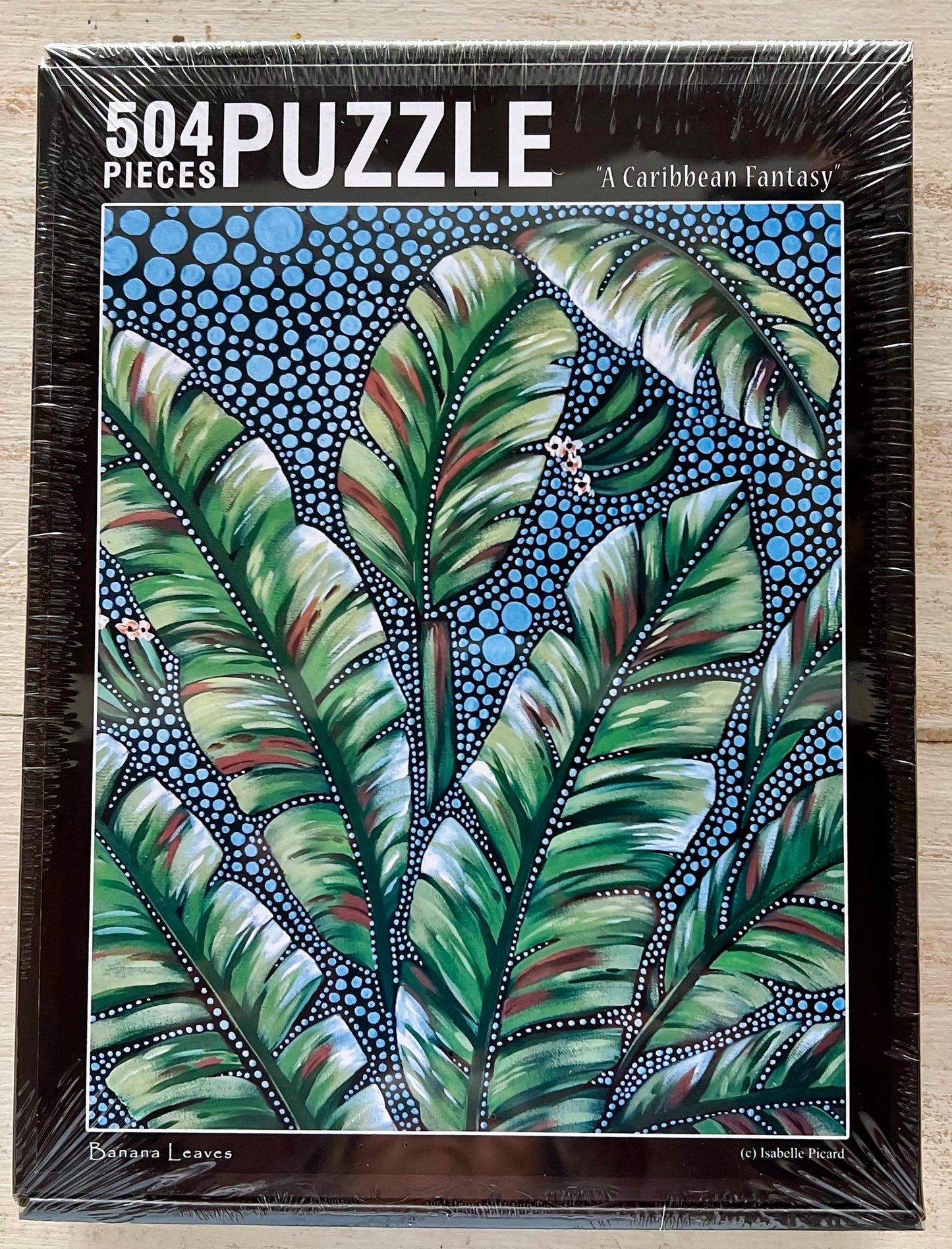 Puzzle by Isabelle Picard named "Banana Leaves"