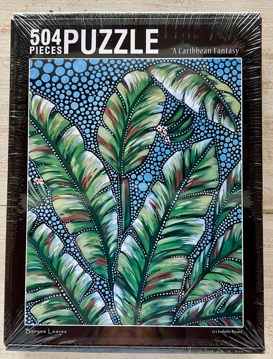 Puzzle by Isabelle Picard named "Banana Leaves"