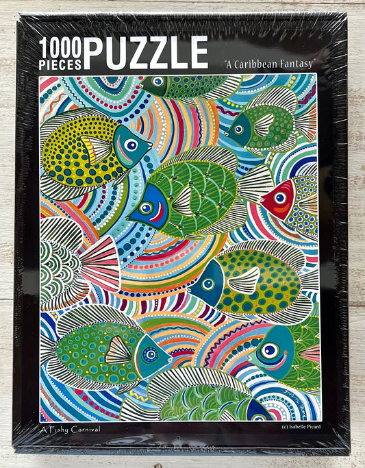 Puzzle by Isabelle Picard named "A fishy Carnival"